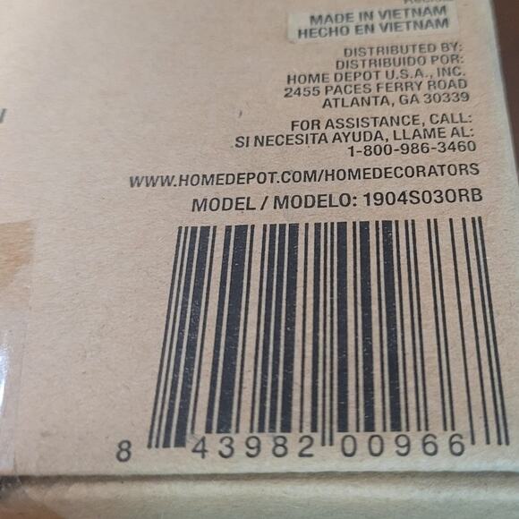 Oil-Rubbed Bronze Swirl Cage Finials (2 Sets of 2) Fits 1" Home Decorators Rods - Picture 5 of 8